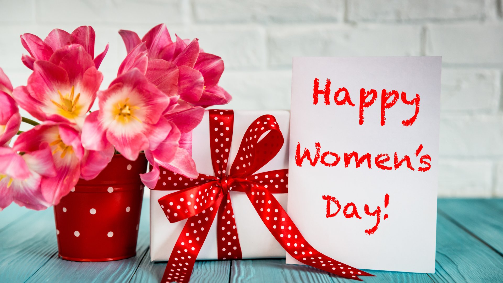 Happy Women's Day Wish Wallpaper Hd - Dia Internacional Da Mulher Em Inglês , HD Wallpaper & Backgrounds