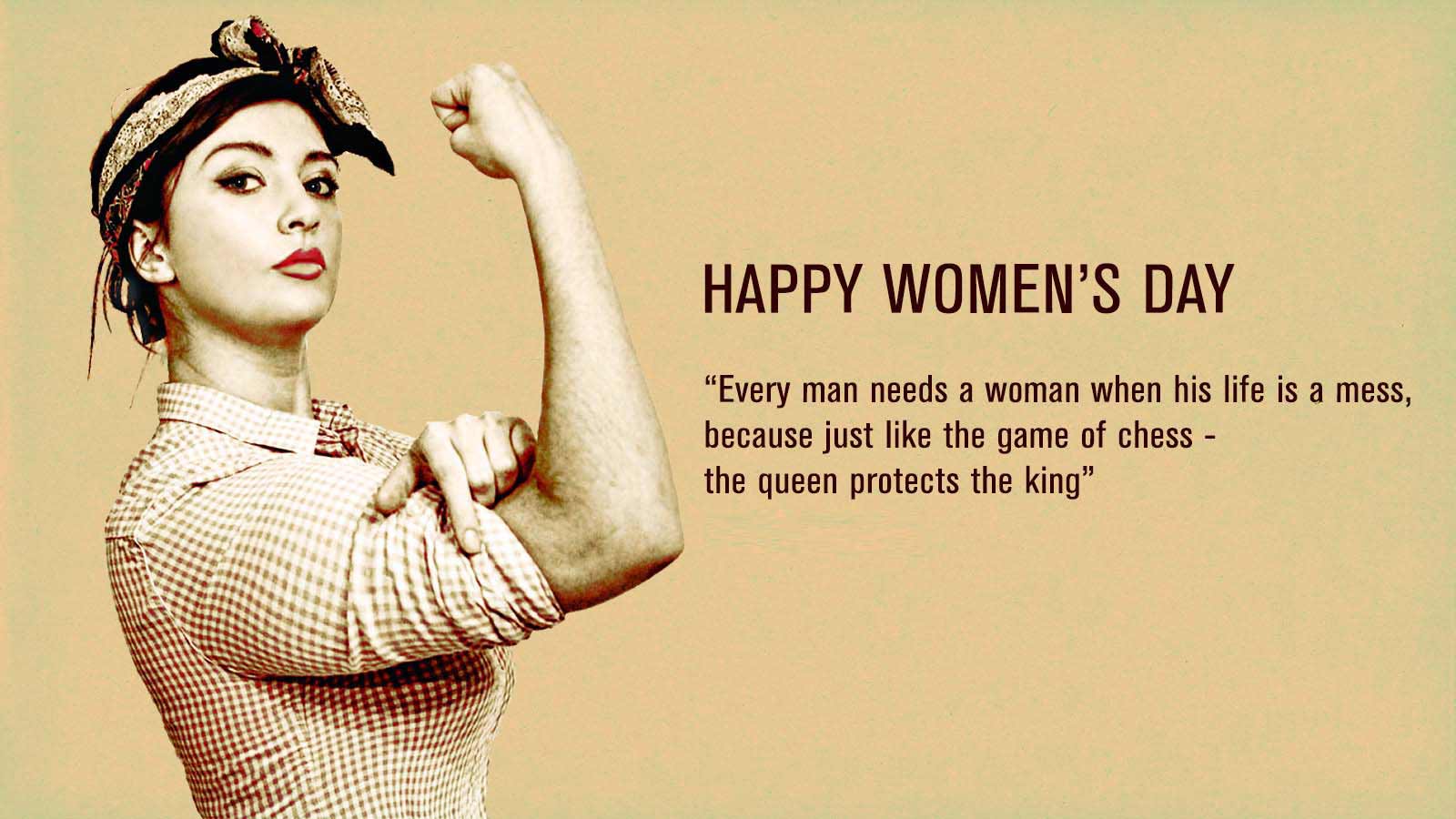 Holidays Best Womens Day Wallpaper 1600×900 - Happy Womens Day Quote , HD Wallpaper & Backgrounds