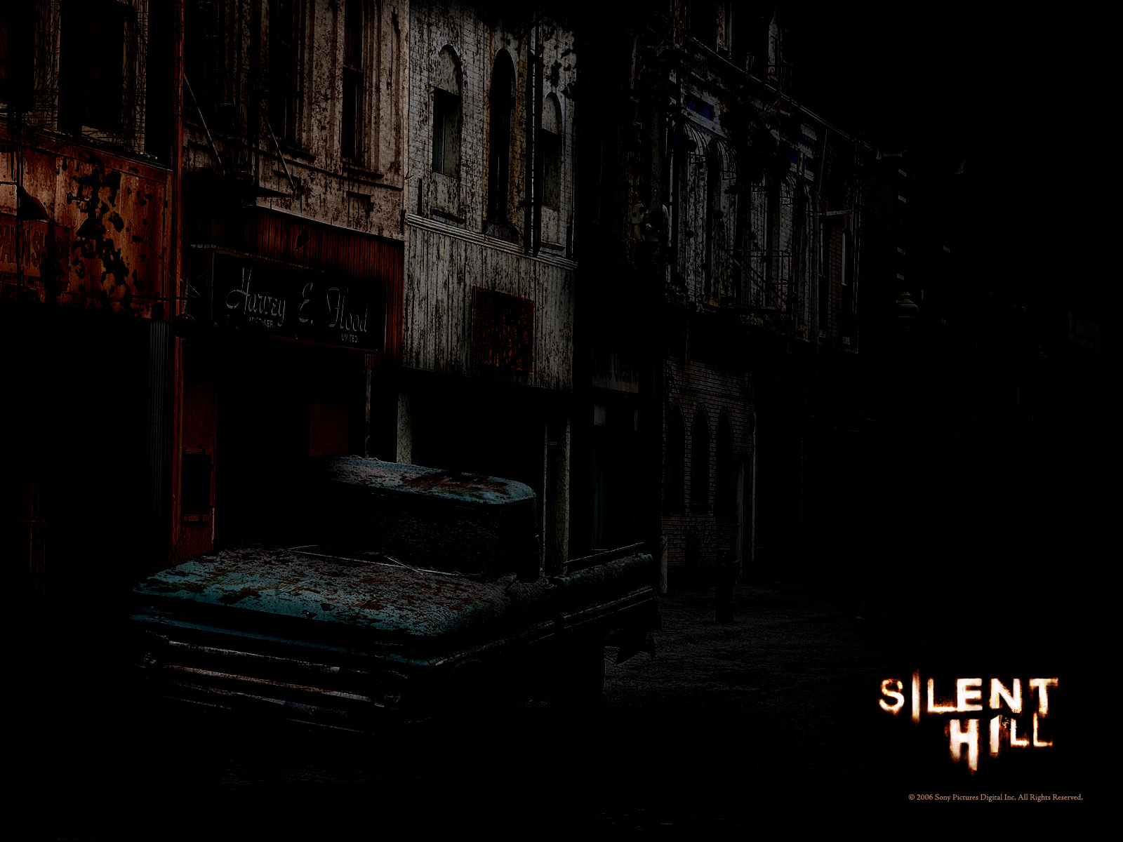 1600 X 1200 - Silent Hill Dark , HD Wallpaper & Backgrounds