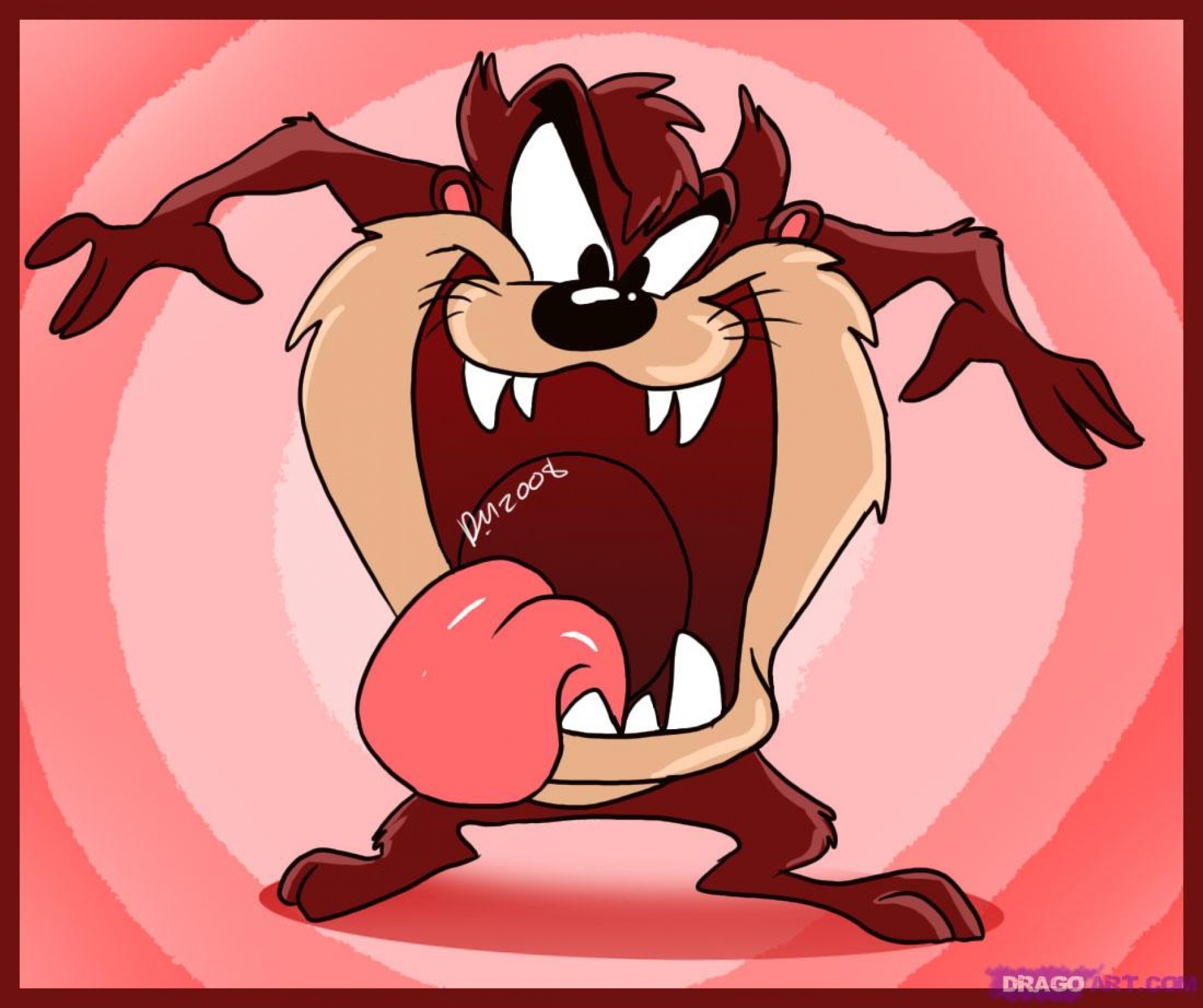 Tasmanian Devil Cartoon Network , HD Wallpaper & Backgrounds