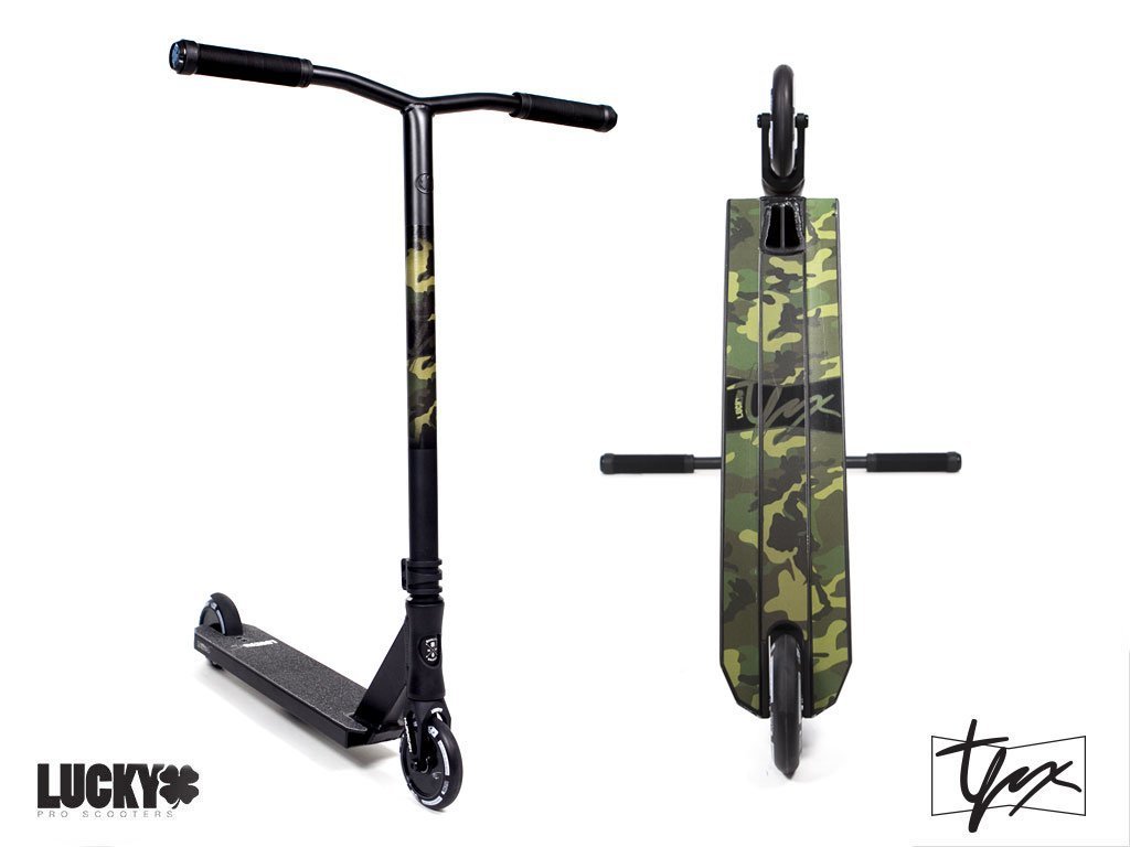 Tanner Fox Sig Pro Scooter Completes Lucky- Wheelz - Tanner Fox Camo Scooter , HD Wallpaper & Backgrounds