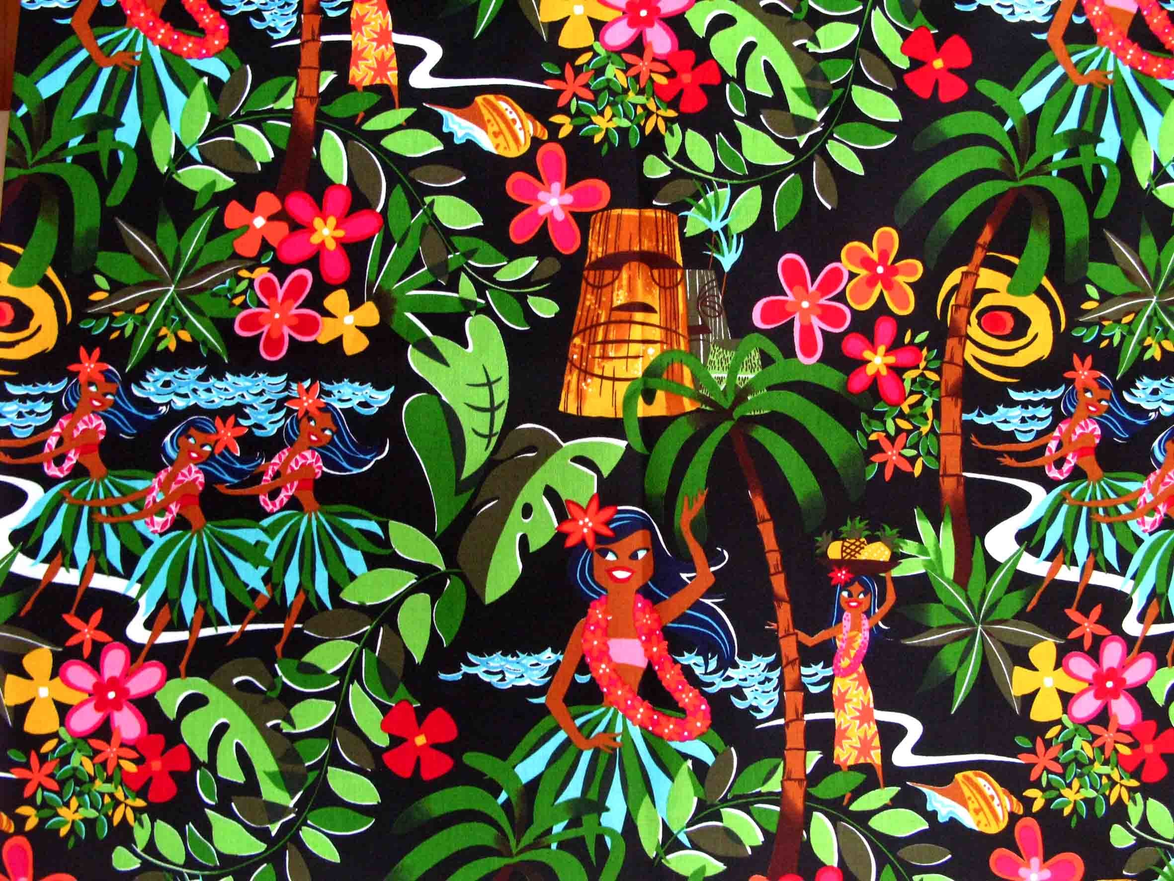 Diego Rivera Quote - Hawaiian Pattern Wallpaper Hd , HD Wallpaper & Backgrounds