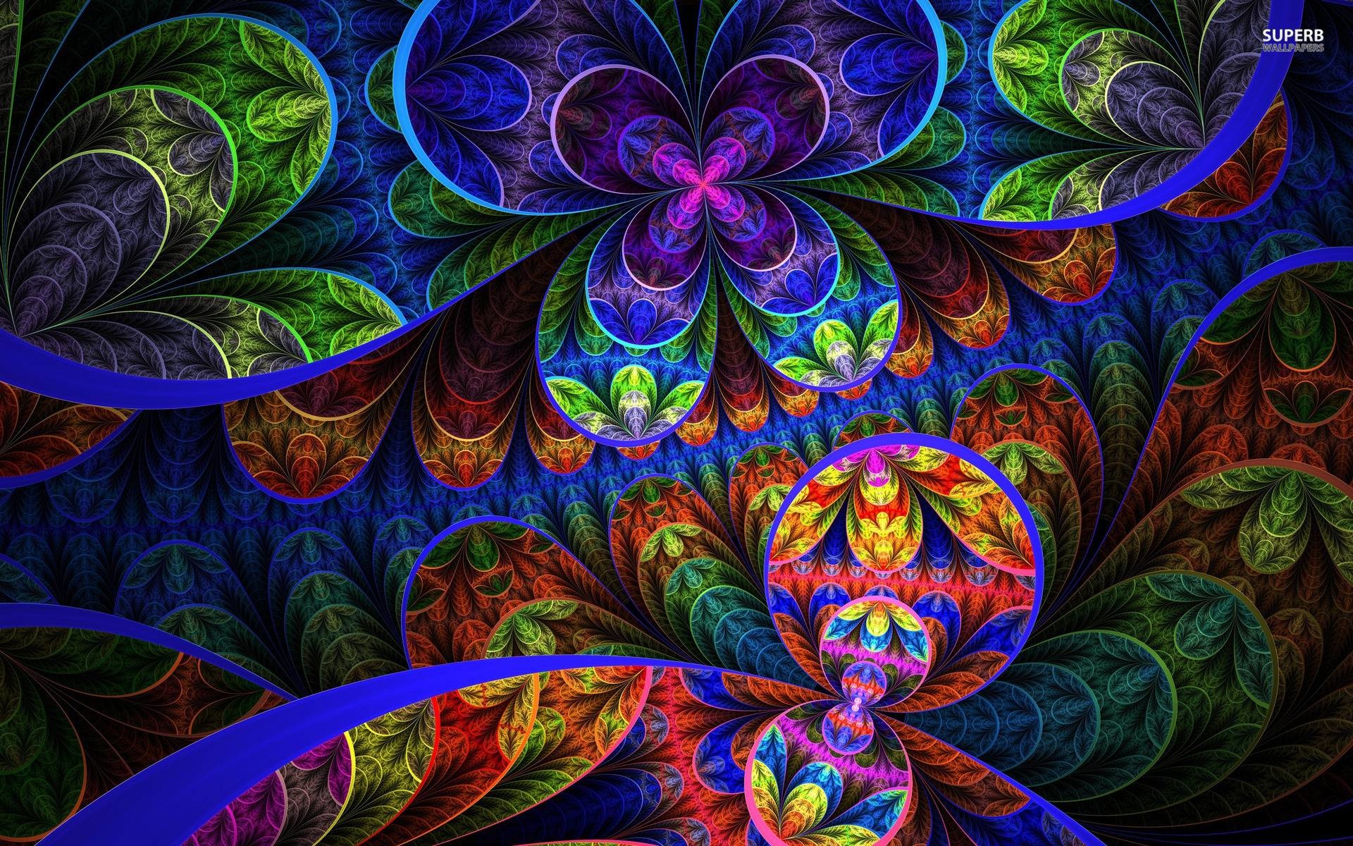 Cool Wallpapers & Amazing Backgrounds Images Download - Psychedelic Alice In Wonderland , HD Wallpaper & Backgrounds