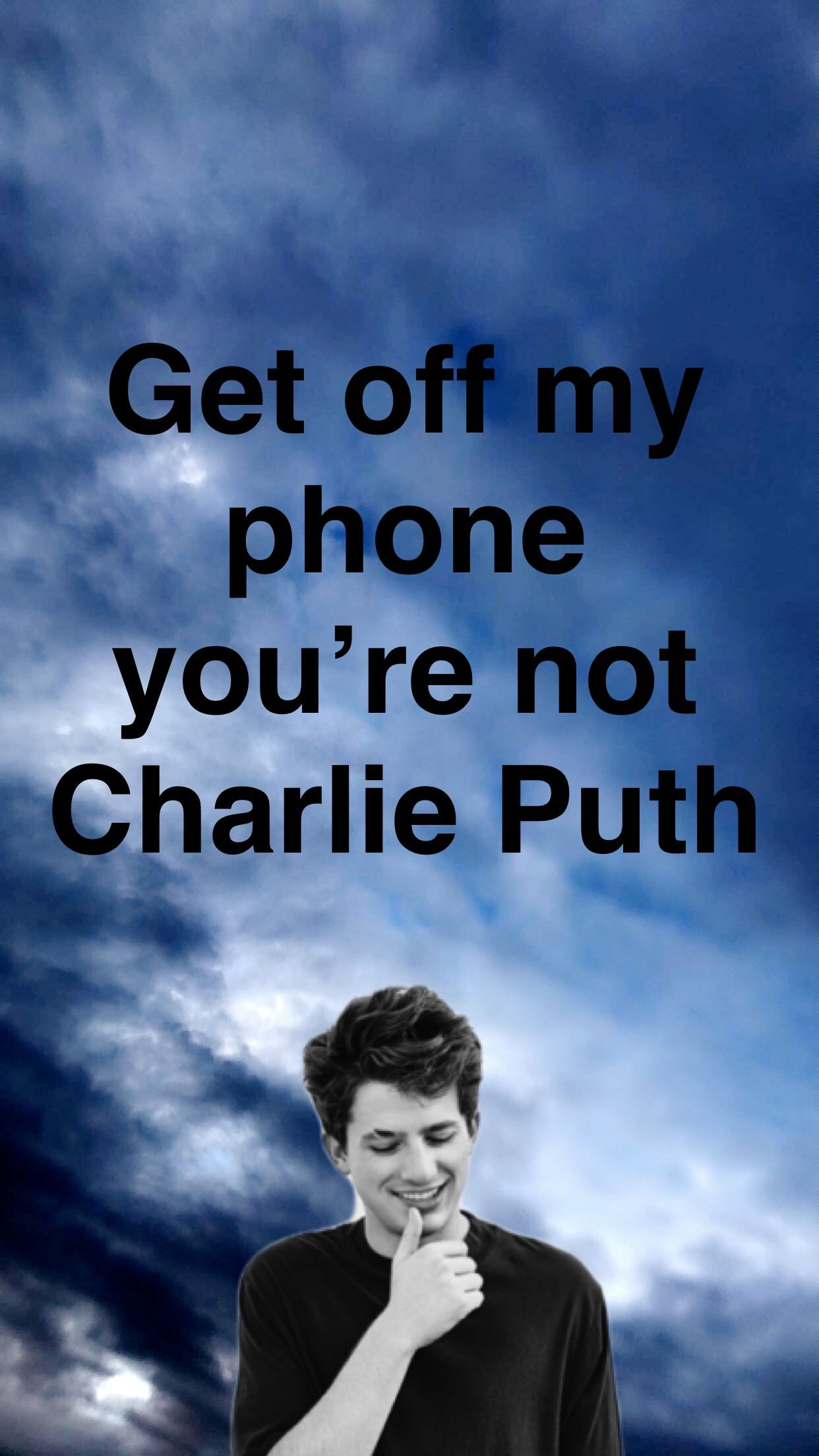 Charlie Puth Phone Wallpaper - Poster , HD Wallpaper & Backgrounds