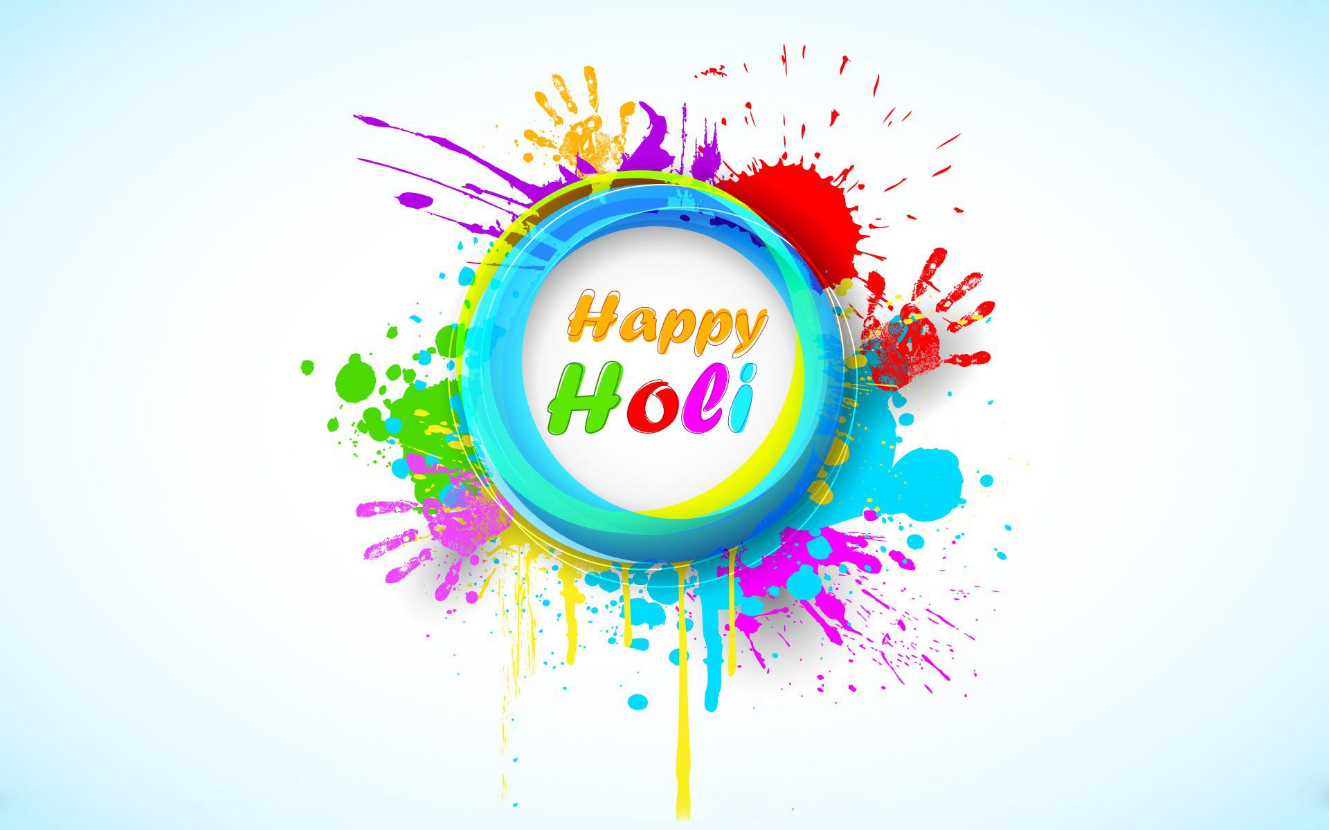 Happy Holi - Transparent Holi Hd Png , HD Wallpaper & Backgrounds