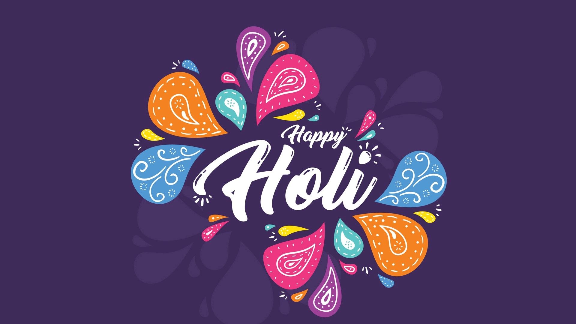 Happy Holi Holi Images 2019 , HD Wallpaper & Backgrounds