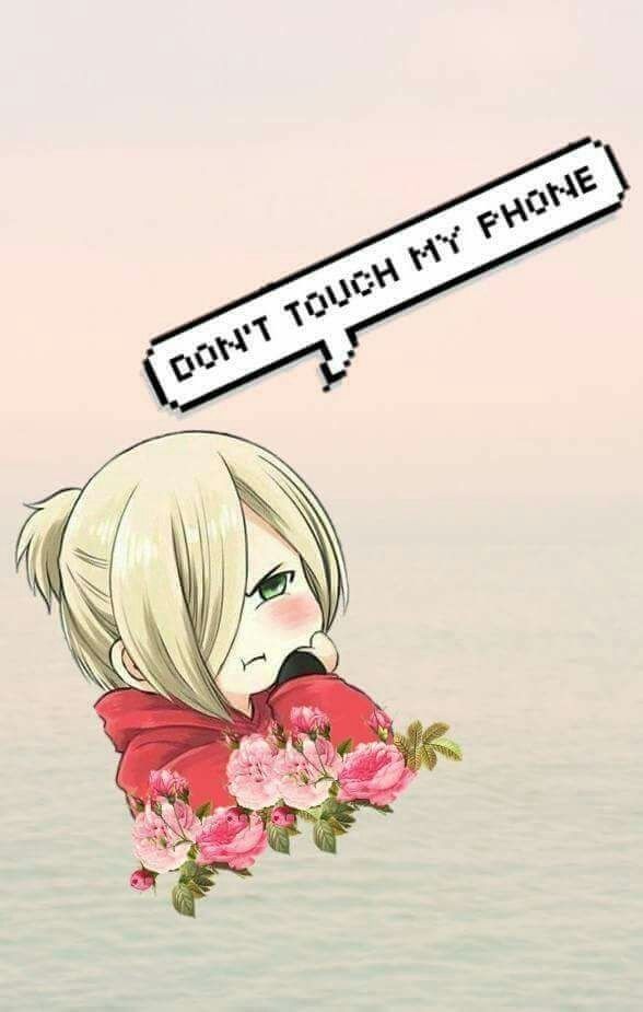 Don T Touch My Phone Anime , HD Wallpaper & Backgrounds