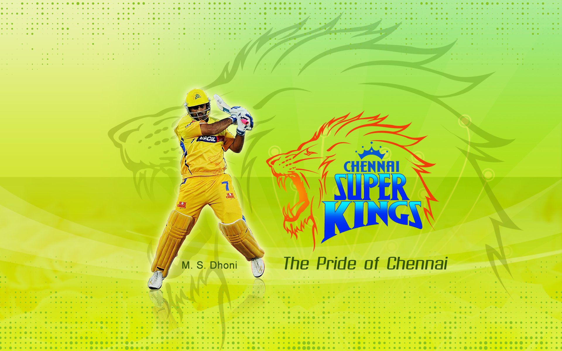 Csk Chennai Super Kings Logo Ms Dhoni Ipl The Pride - Chennai Super Kings Hd , HD Wallpaper & Backgrounds