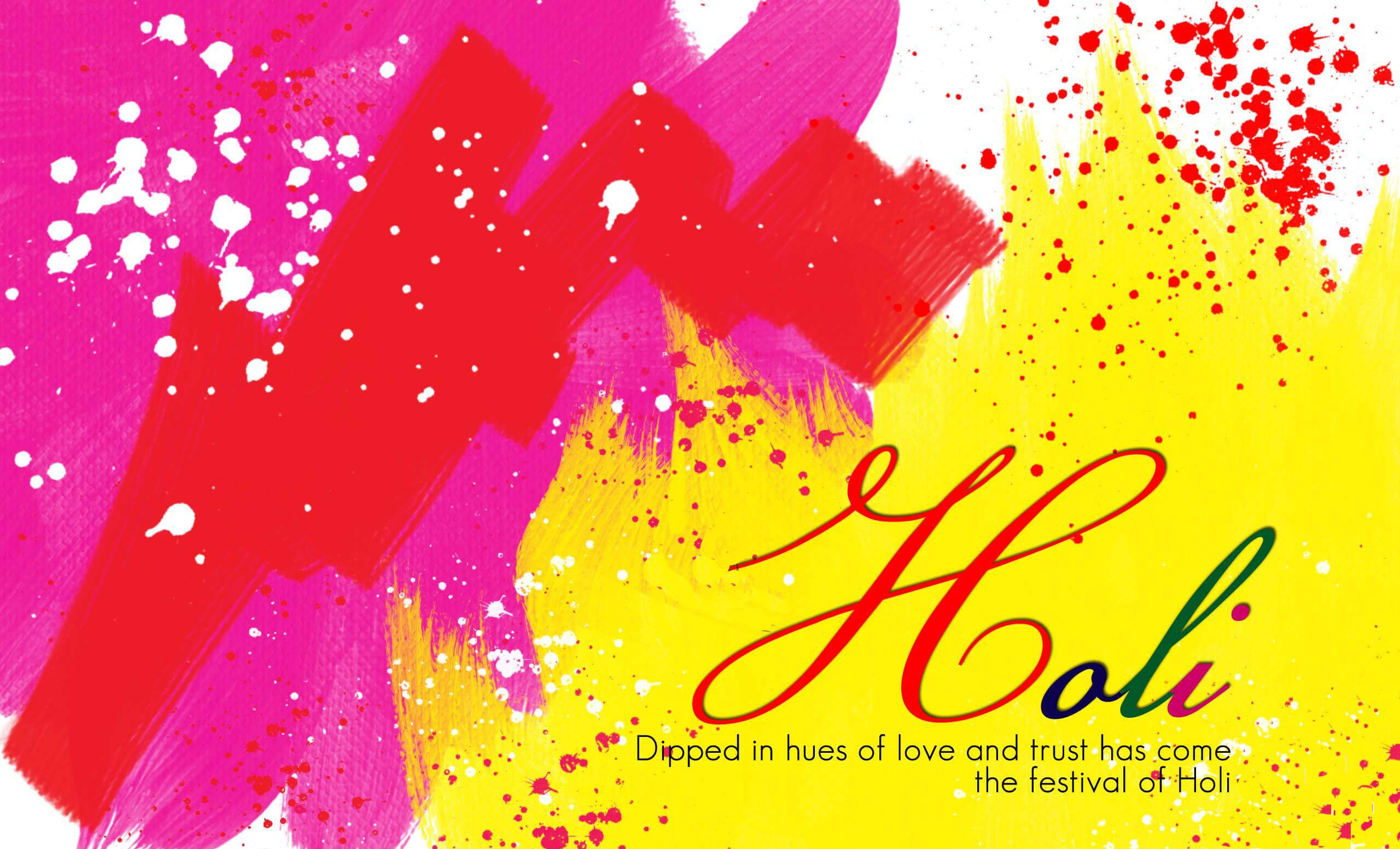 Happy Holi Wallpaper Download - Indian Army Holi Wishes , HD Wallpaper & Backgrounds