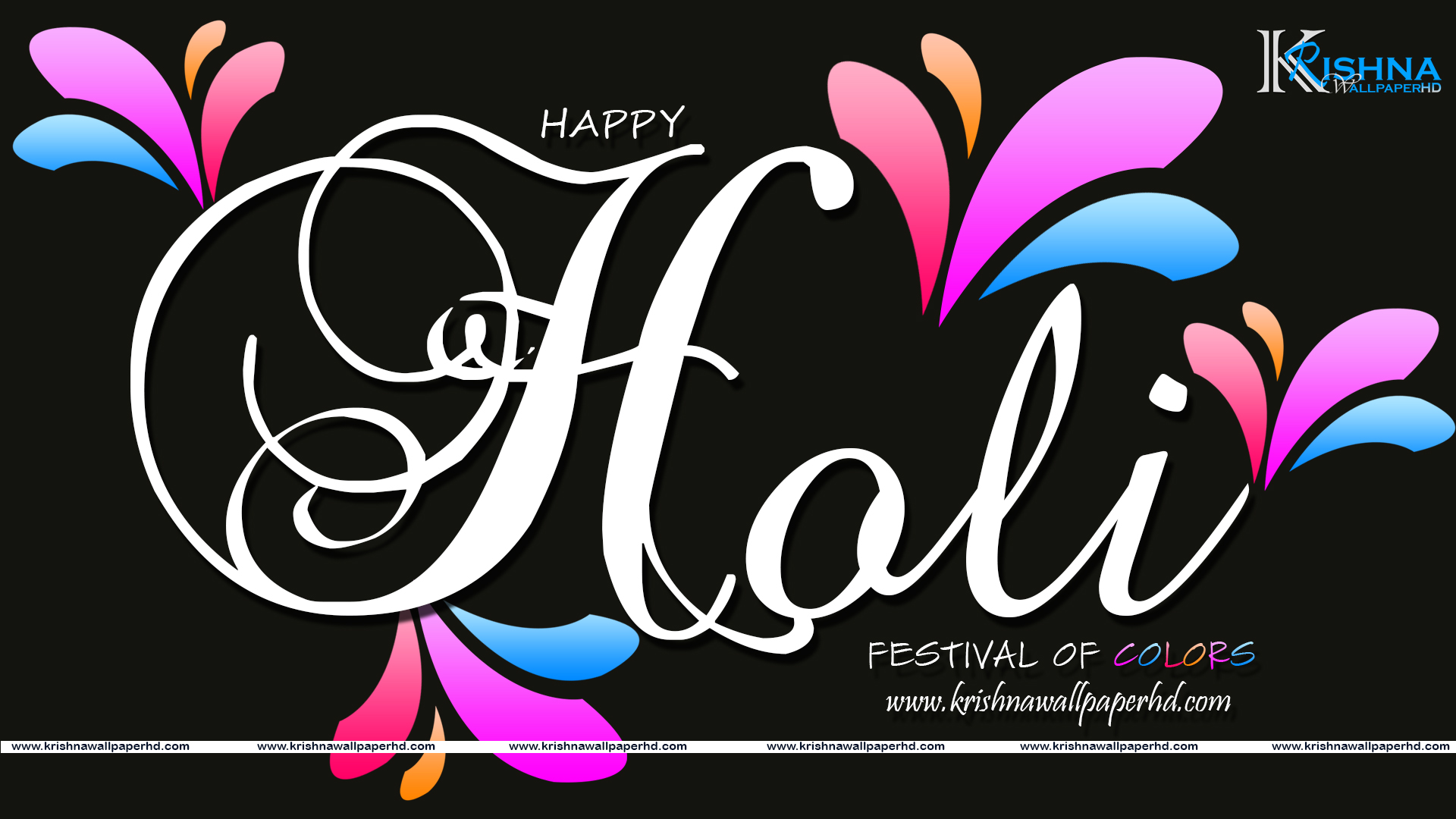 Wallpaper Of Holi In Hd Wallpaper - Graphic Design , HD Wallpaper & Backgrounds