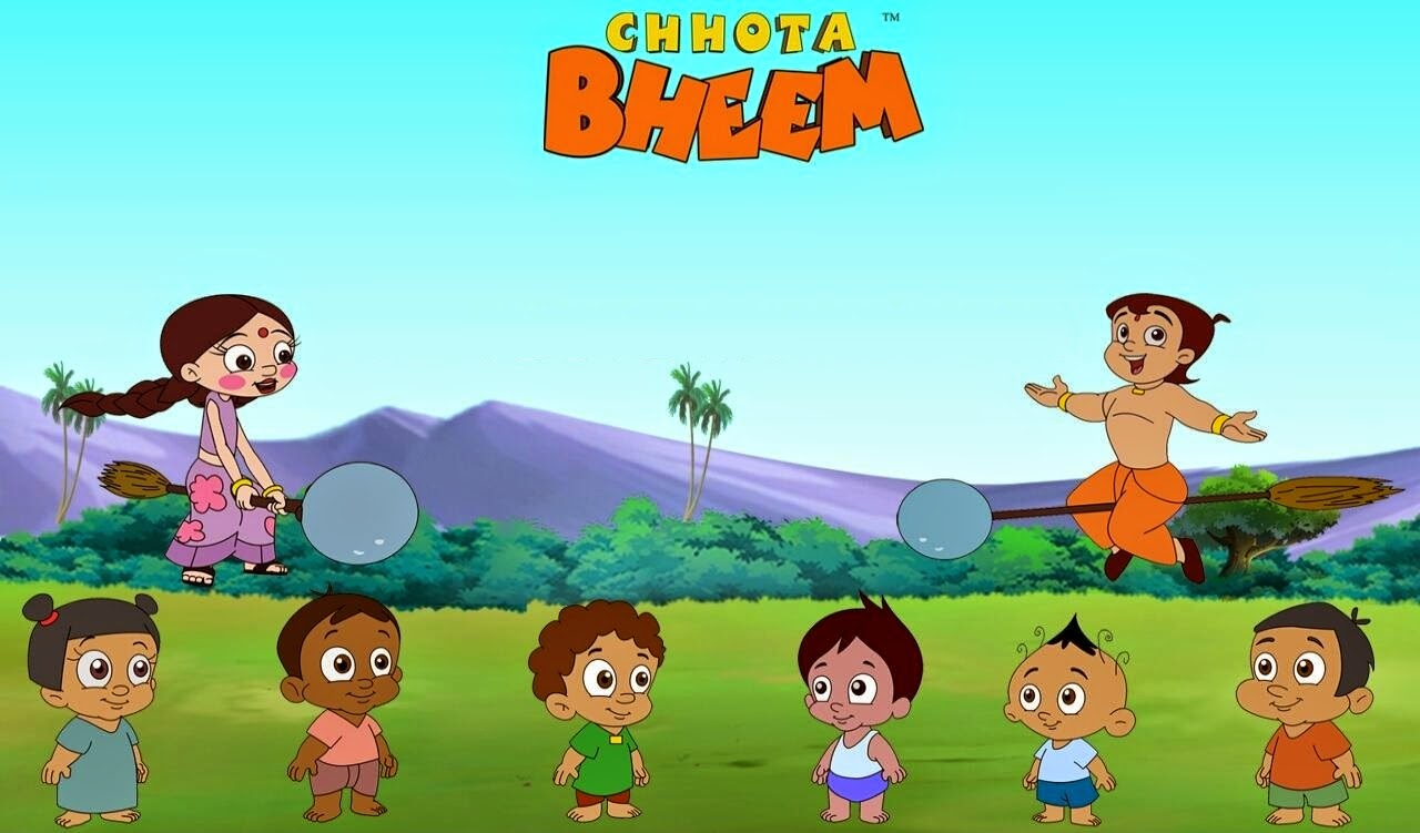 Disney Hd Wallpapers - Cartoon Background Hd Chota Bheem , HD Wallpaper & Backgrounds