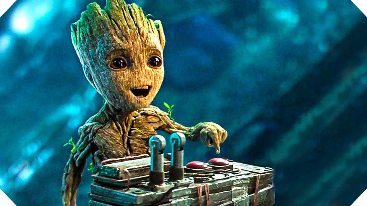 Baby Groot Wallpaper - Guardians Of The Galaxy Groot , HD Wallpaper & Backgrounds