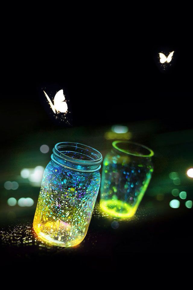 Glowing Butterfly Wallpaper Iphone - 8k Wallpaper For Mobile , HD Wallpaper & Backgrounds