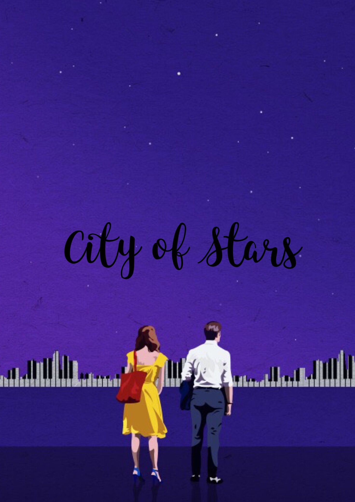 La La Land Wallpaper / Back Ground For Iphone - La La Land Fan Art , HD Wallpaper & Backgrounds