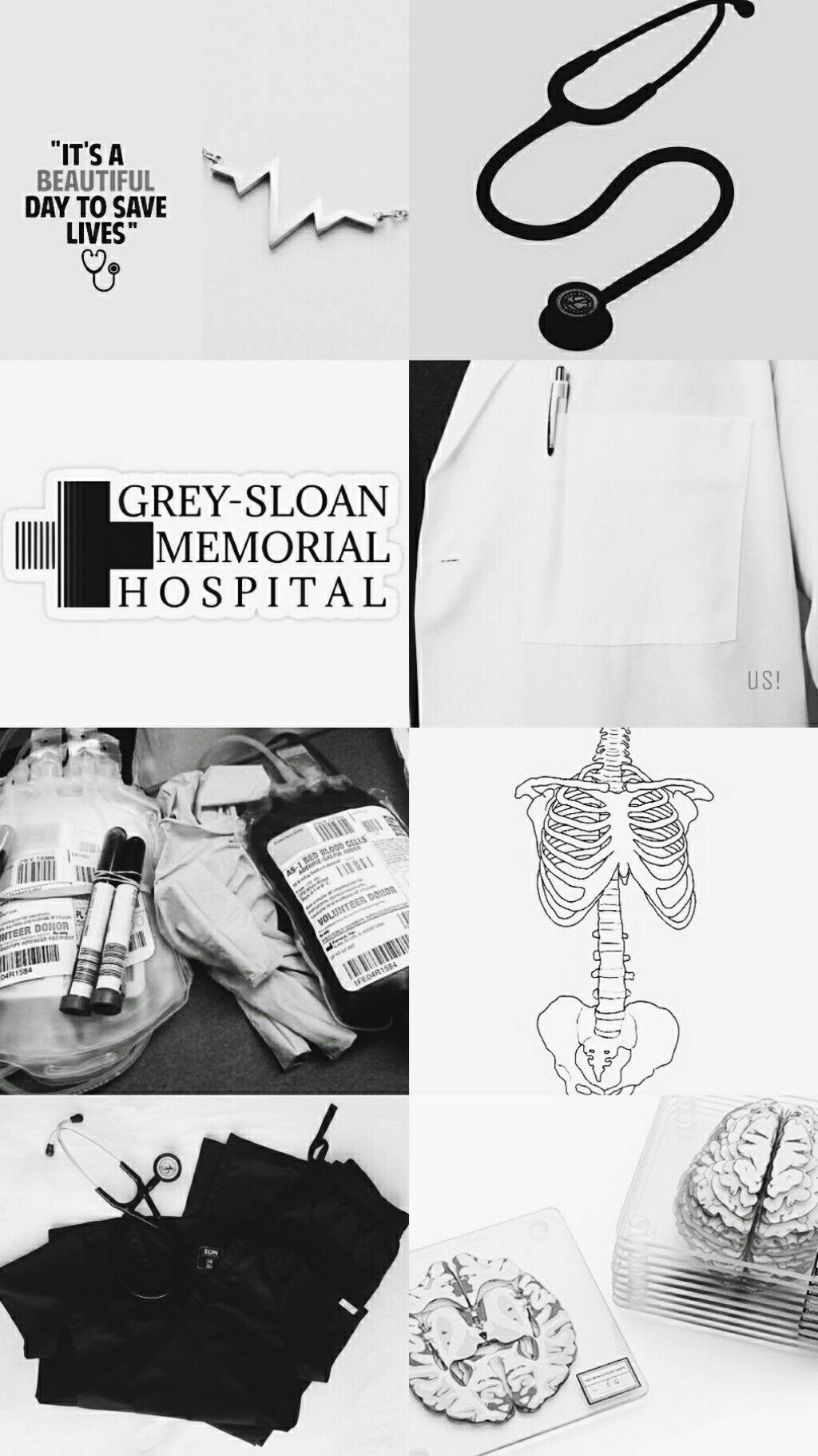 Wallpaper Grey's Anatomy Medical Wallpaper, Grey Wallpaper, - Pattern , HD Wallpaper & Backgrounds