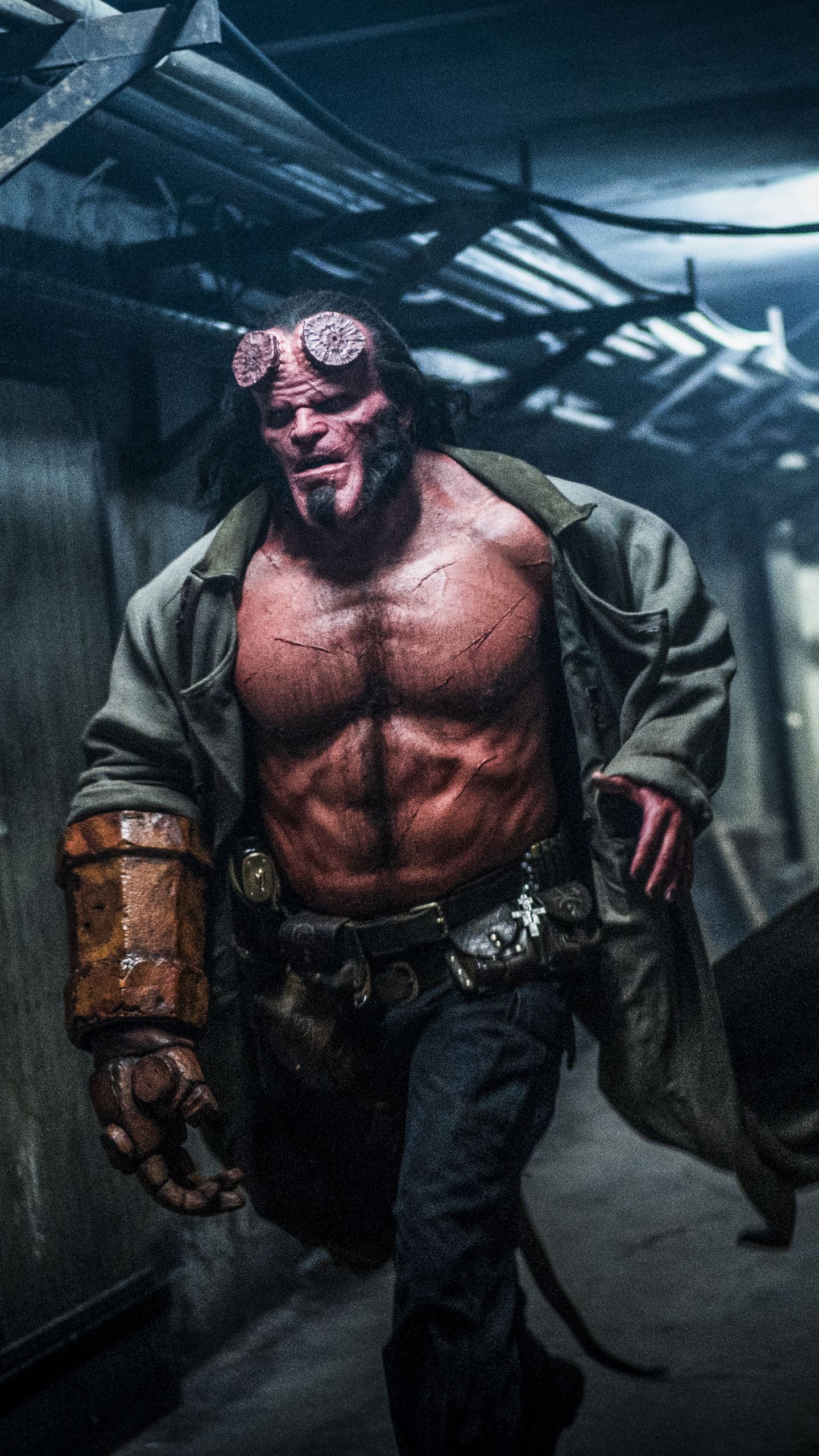 Hellboy 2019 Wallpaper - Hellboy 2019 , HD Wallpaper & Backgrounds