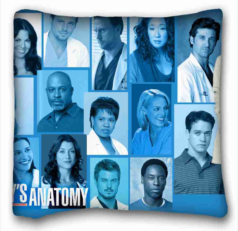 Custom Pillow Covers Bedding Accessories Size 26 X26 - Grey's Anatomy , HD Wallpaper & Backgrounds