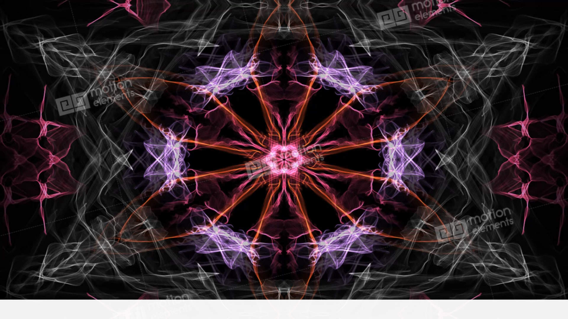 Glowing Live Mandala Multicolored On Black Background, - Fractal Art , HD Wallpaper & Backgrounds