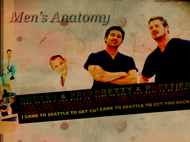 Grey's Anatomy Actors Images Men's Anatomy Hd Wallpaper - Eric Dane And Patrick Dempsey , HD Wallpaper & Backgrounds