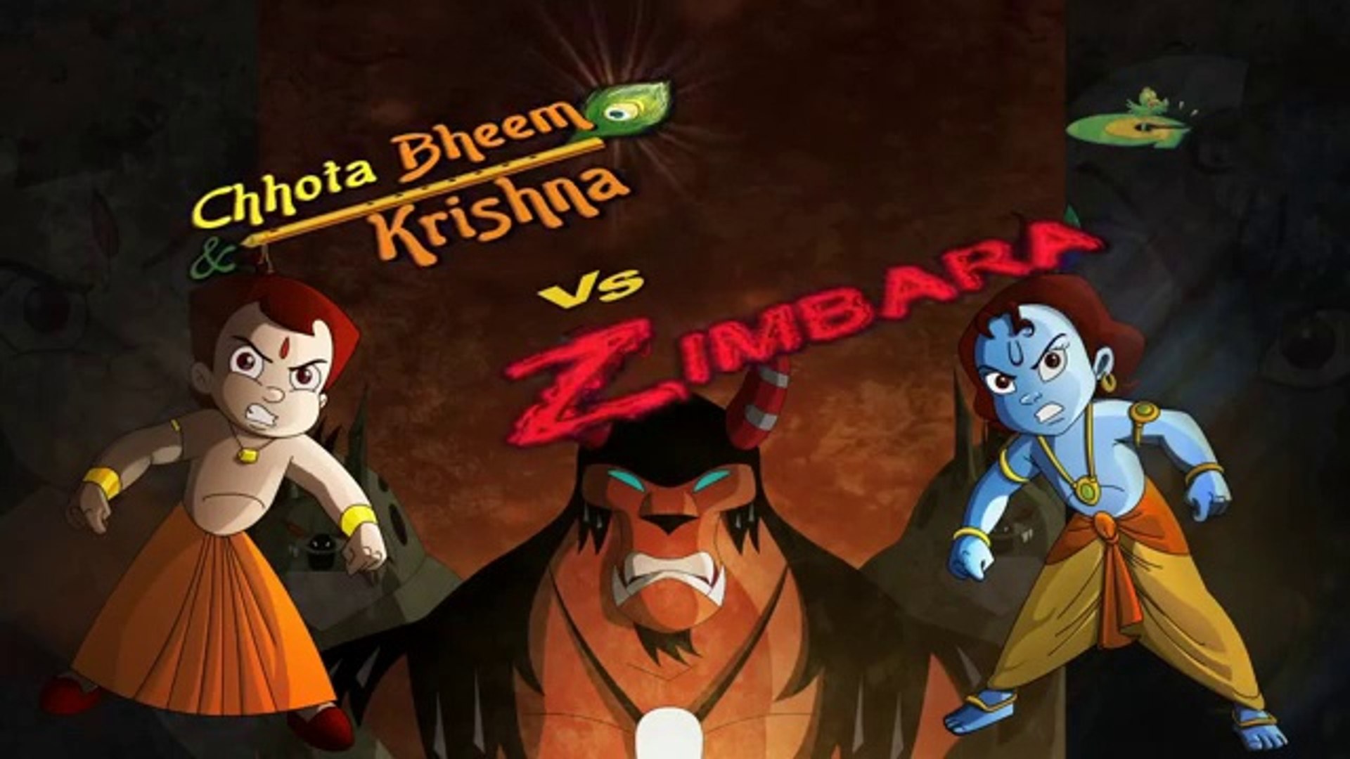 Krishna Vs Zimbara - Chhota Bheem Krishna Games , HD Wallpaper & Backgrounds