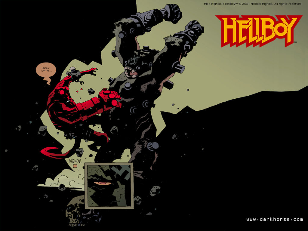 Hellboy Wallpaper - Conqueror Worm Hellboy , HD Wallpaper & Backgrounds