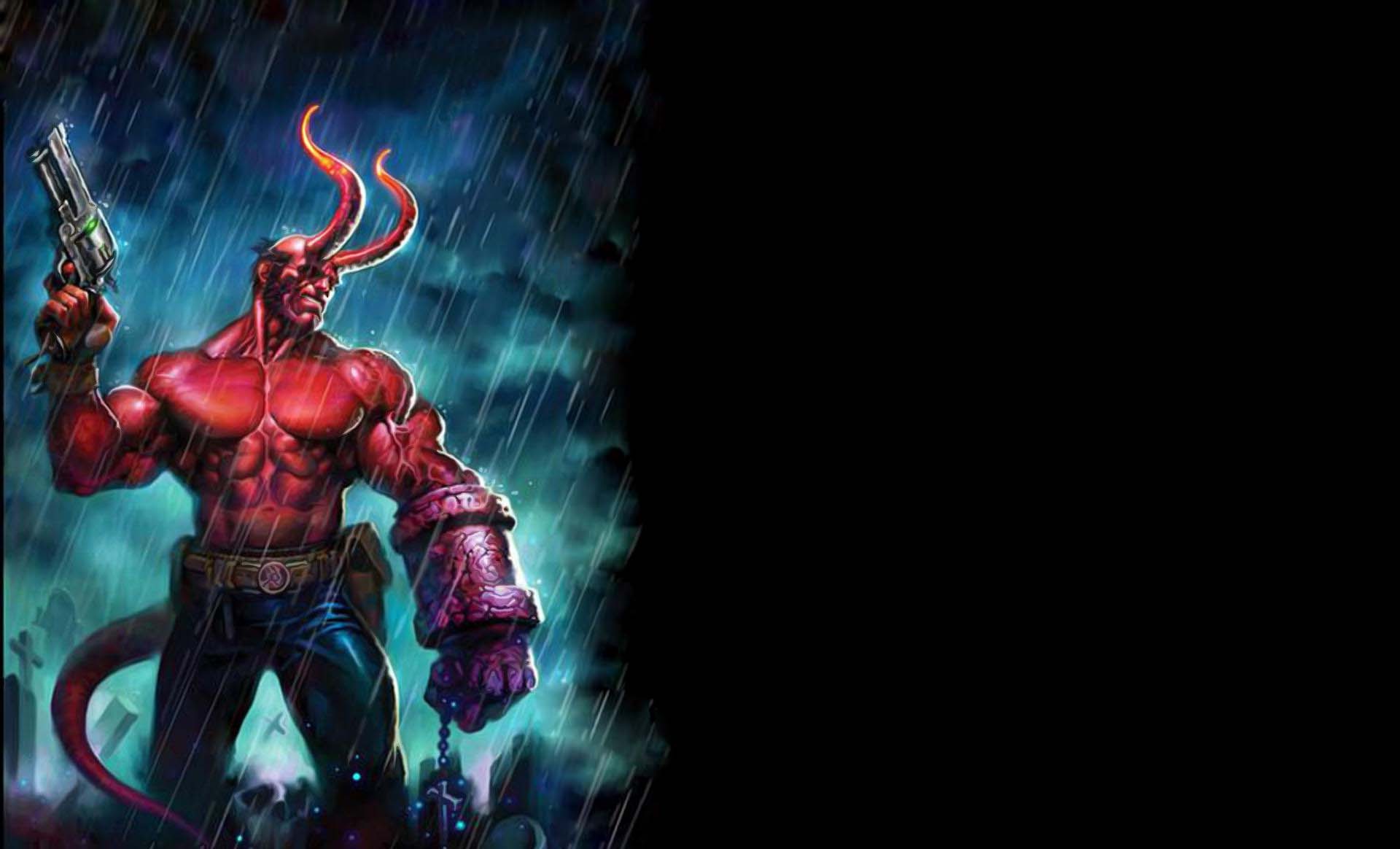 Hellboy Hd Wallpapers 1080p , HD Wallpaper & Backgrounds
