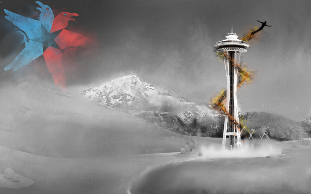 Infamous Second Son Space Needle , HD Wallpaper & Backgrounds
