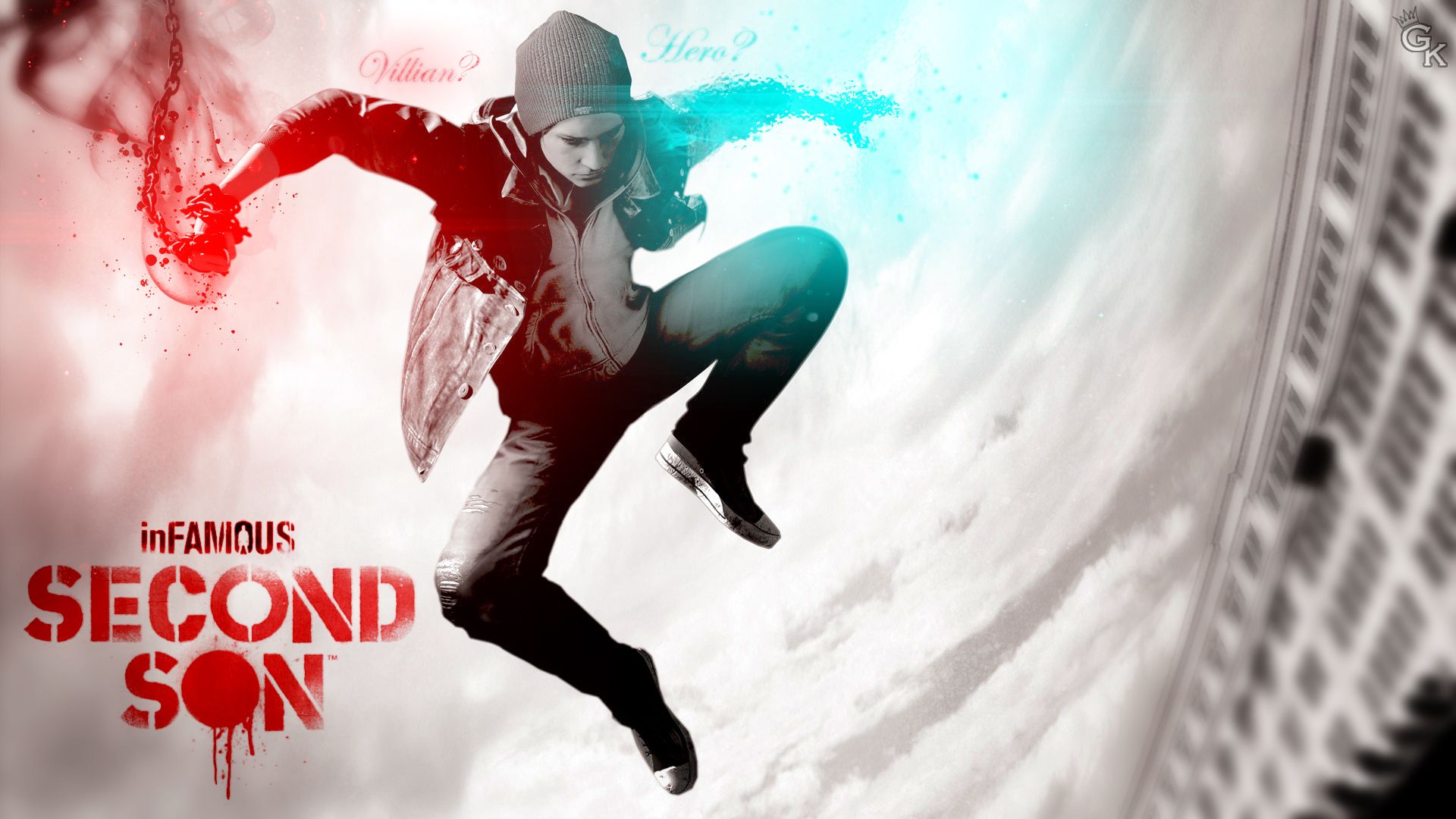 Second Son Hd Wallpaper - Infamous Second Son Poster Hd , HD Wallpaper & Backgrounds