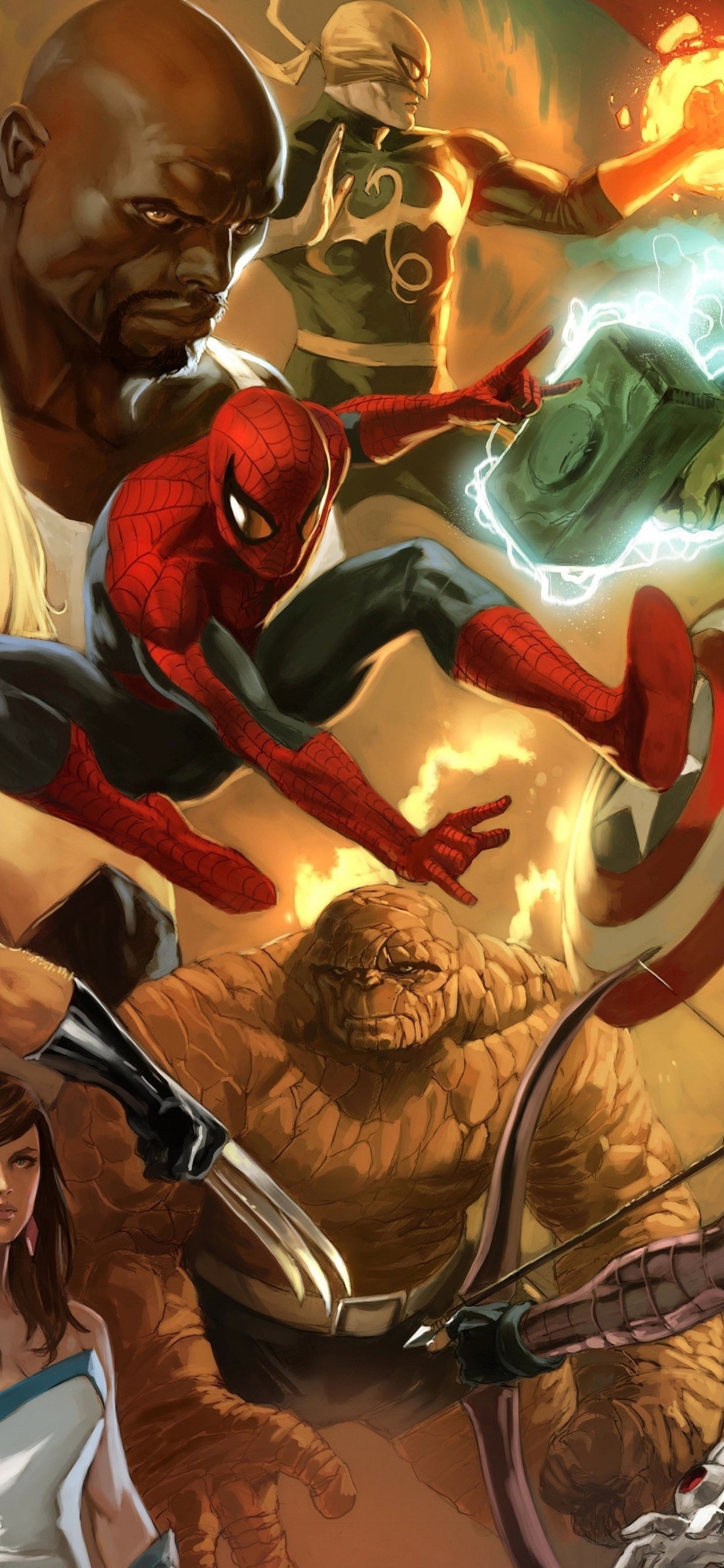 Iphone Xs Max Iron Fist Wallpaper Marvel Wallpaper 4k Iphone 188819 Hd Wallpaper Backgrounds Download