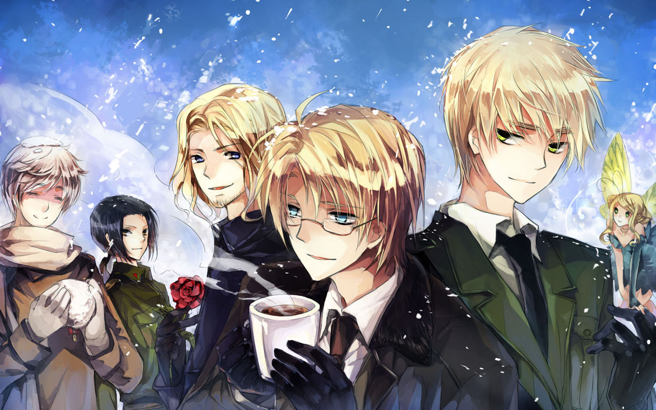 Hetalia Wallpaper - 黑 塔 利 亚 德 意 , HD Wallpaper & Backgrounds