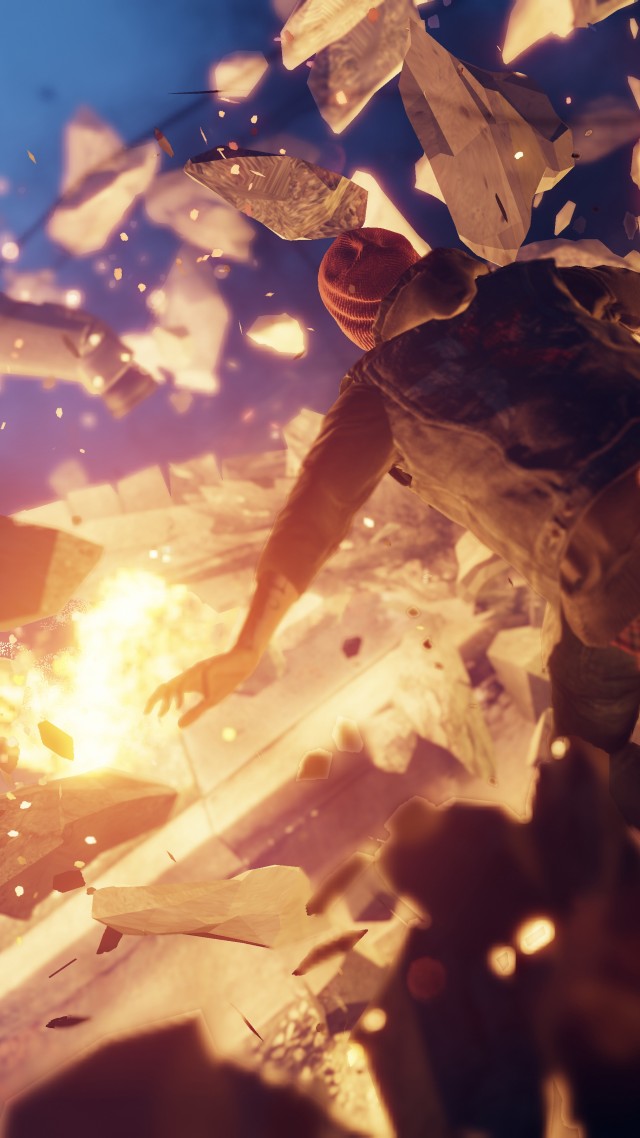 Infamous Second Son Wallpaper Wallpaper Infamous - Infamous Second Son Wallpaper Phone , HD Wallpaper & Backgrounds