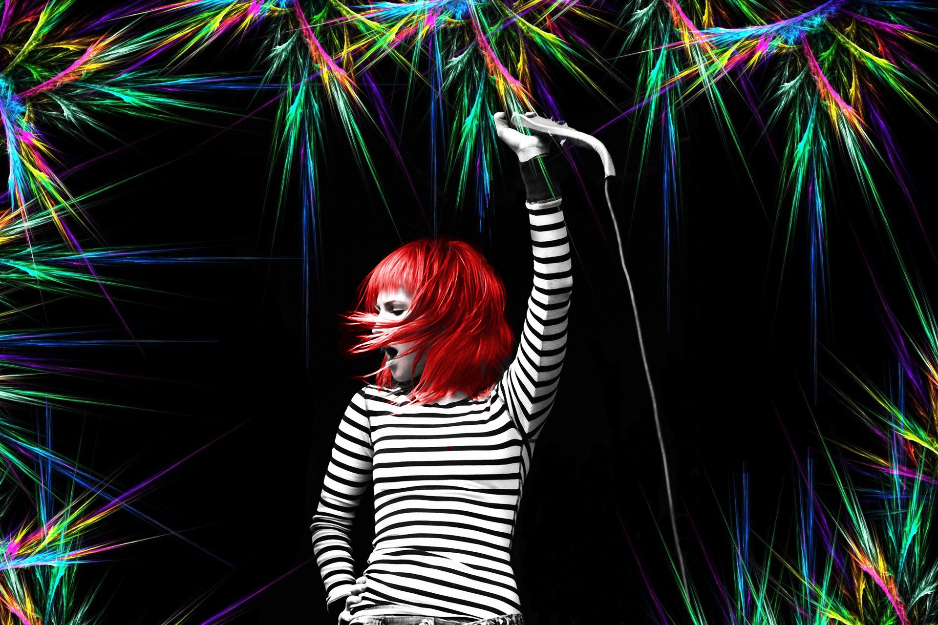 Hayley Williams Paramore Music Vudzo Wallpaper - Paramore For Iphone , HD Wallpaper & Backgrounds