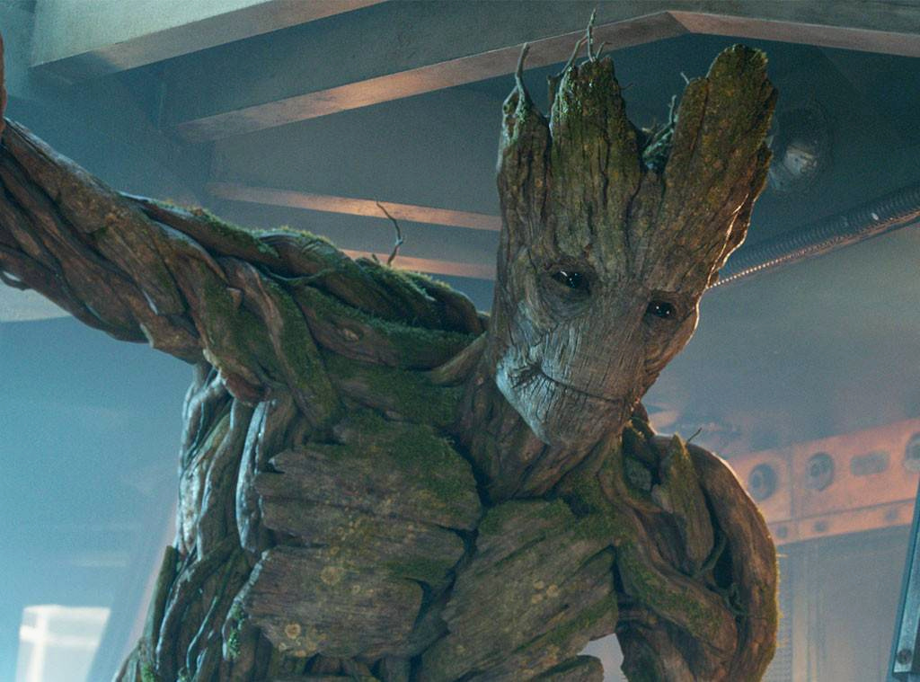 Guardians Of The Galaxy Wallpaper Collectie Groot Is - Guardians Of The Galaxy Adult Groot , HD Wallpaper & Backgrounds