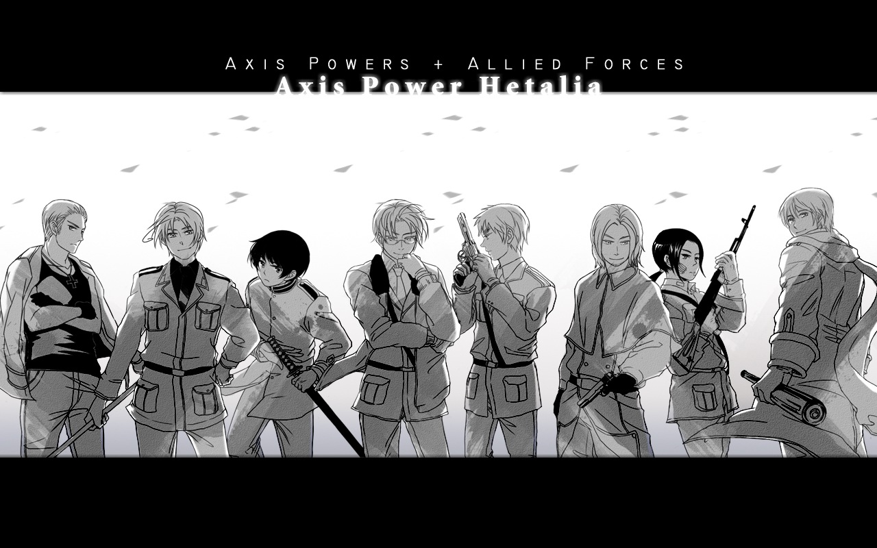 Axis Powers Wallpaper - Dark Hetalia Axis Powers , HD Wallpaper & Backgrounds
