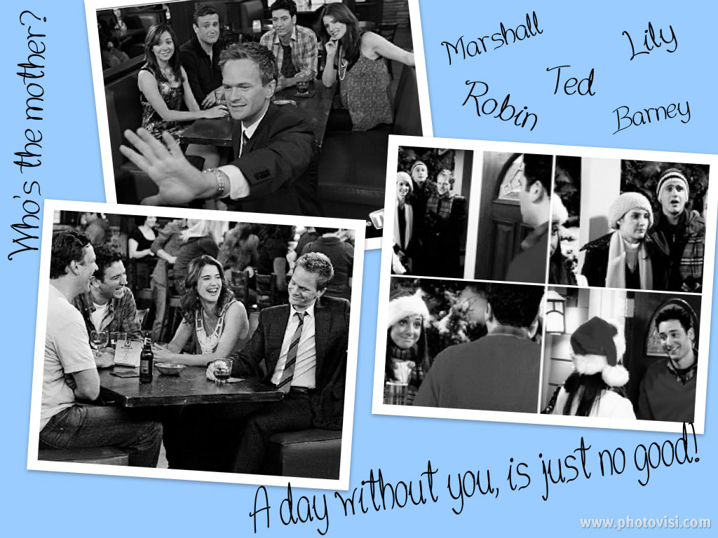 How I Met Your Mother Images Himym Collage Hd Wallpaper - Collage , HD Wallpaper & Backgrounds