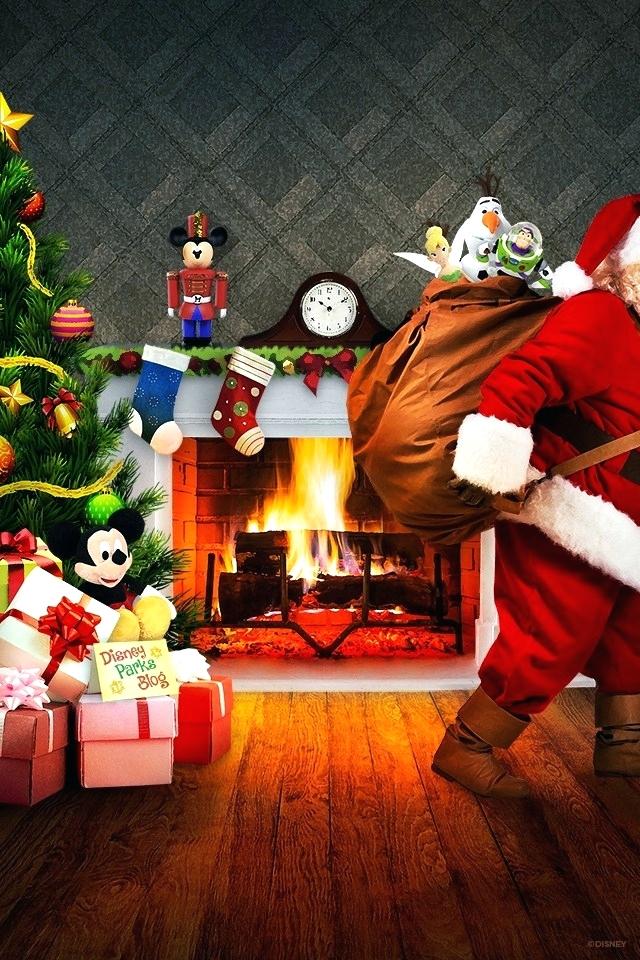 Disney Christmas Wallpaper Parks Newsletter Exclusive - Disney Christmas Wallpaper For Iphone , HD Wallpaper & Backgrounds