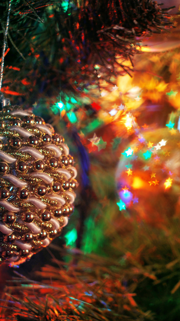 Christmas Decoration, Christmas Lights, Christmas Ornament, - New Year , HD Wallpaper & Backgrounds