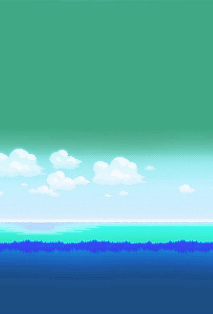 Red Sky 8-bit Green , HD Wallpaper & Backgrounds