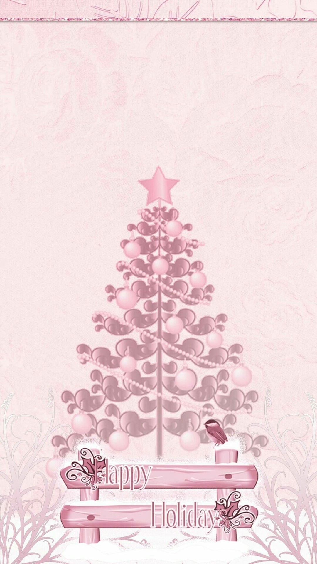 Tumblr Christmas Wallpaper For Iphone Download - Christmas Background Pink , HD Wallpaper & Backgrounds