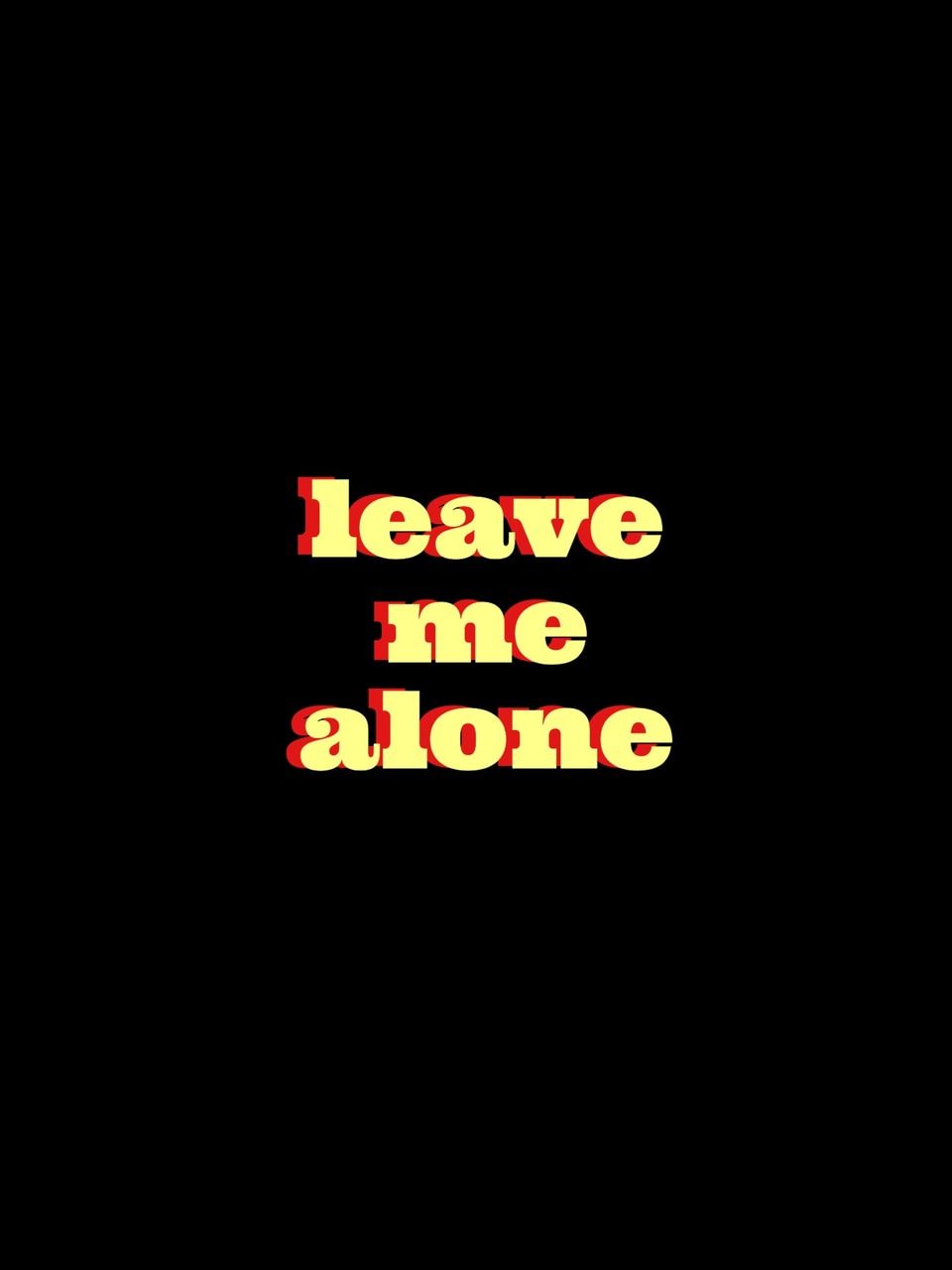 Download 90's Retro , Vintage , Text , Words Iphone Wallpaper - Leave
