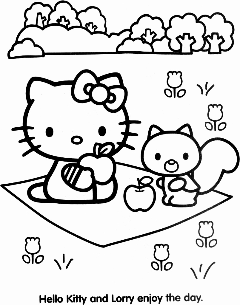 Coloriage Totally Spies Zeichnung Coloriage Totally - Coloring Hello Kitty , HD Wallpaper & Backgrounds