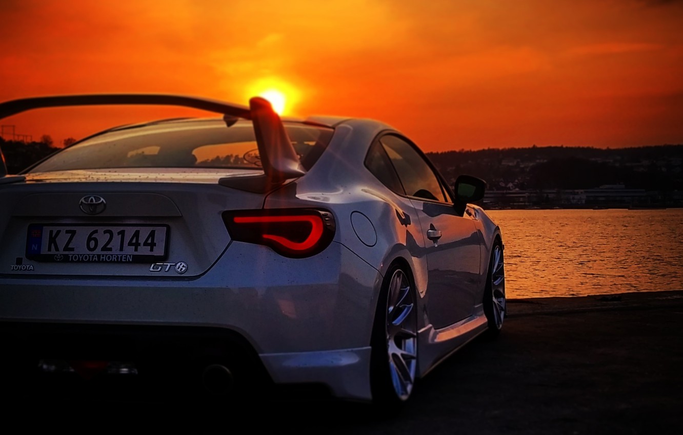 Photo Wallpaper Aero, Toyota, Gt86 - White Aero Rota Gt86 , HD Wallpaper & Backgrounds