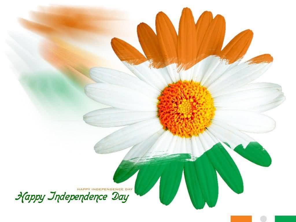 Tricolor Happy Independence Day Flower Hd Wallpaper - Advertisement On Indian Tourism , HD Wallpaper & Backgrounds
