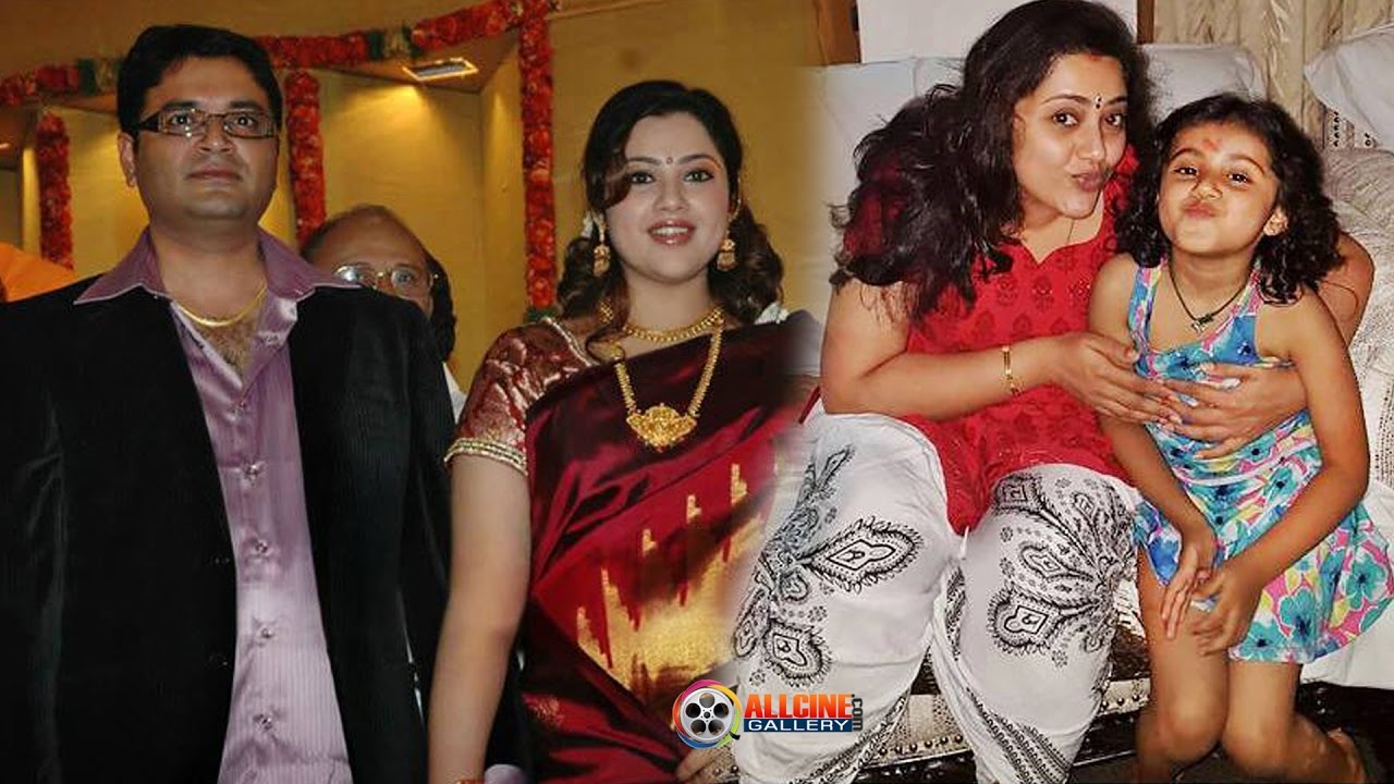 Actress Meena Family Photos - Telugu Actress Meena Family , HD Wallpaper & Backgrounds
