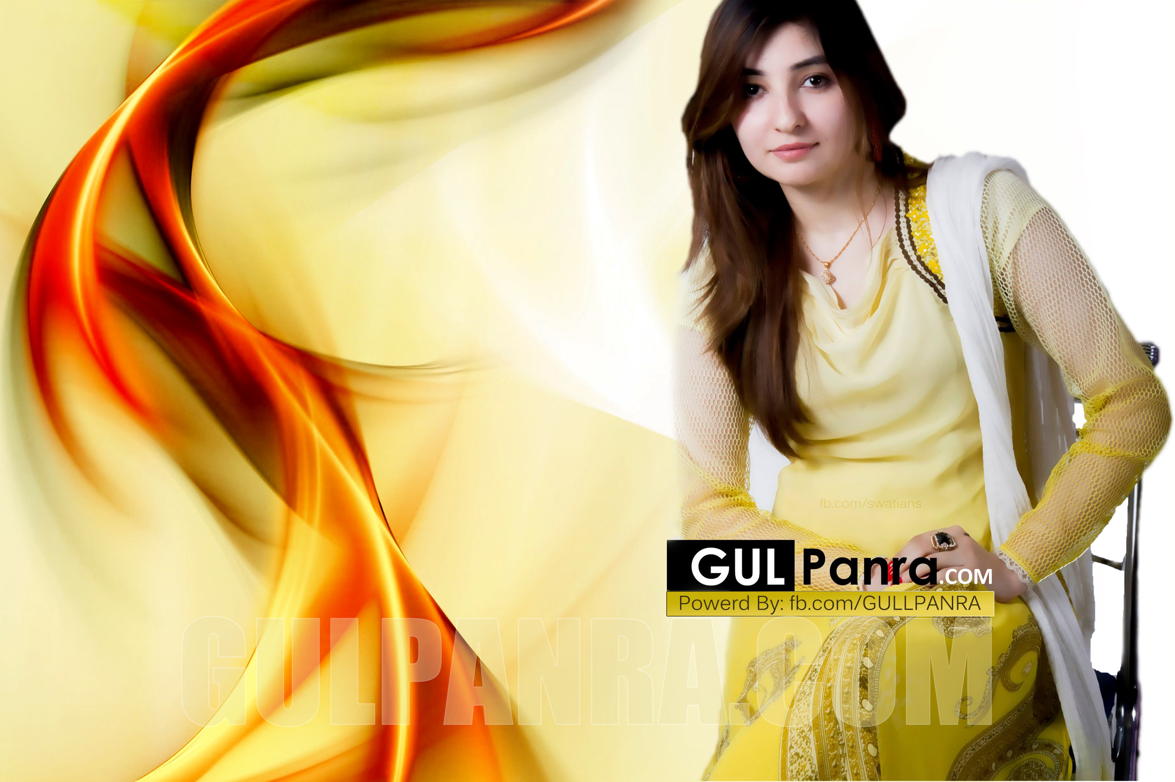 Latoon - Yellow Wall - Gul Panra New Hd , HD Wallpaper & Backgrounds