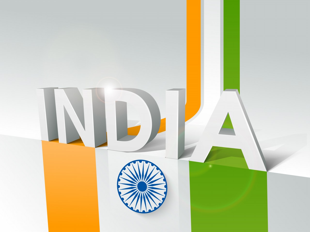 Happy Indian Republic Day - India Name Image Hd , HD Wallpaper & Backgrounds