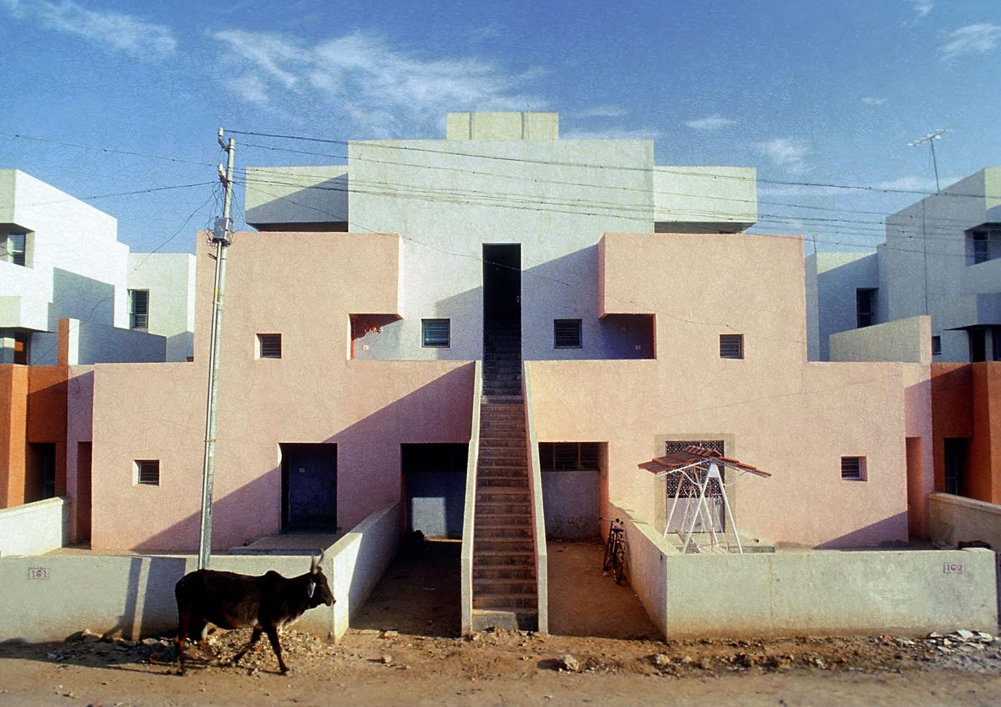 Lic Housing By Balkrishna Doshi - Pritzker Prize Winner 2018 , HD Wallpaper & Backgrounds