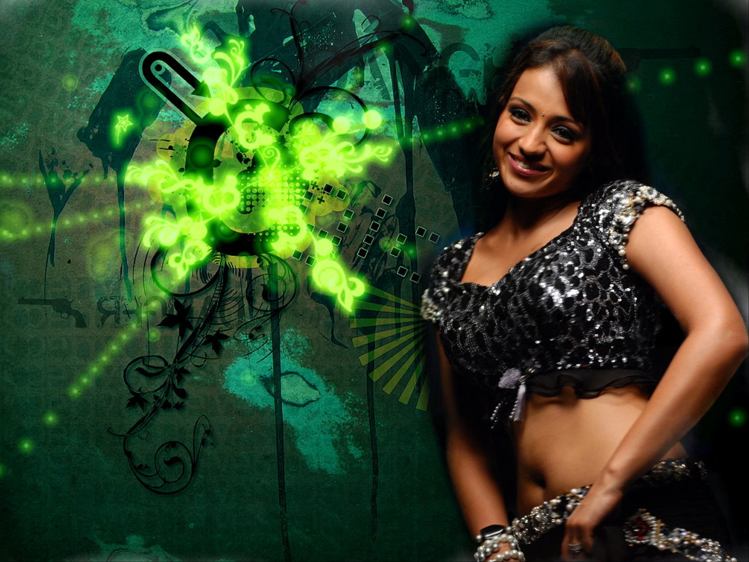 Trisha Krishnan - Trisha Krishnan Super Hot , HD Wallpaper & Backgrounds