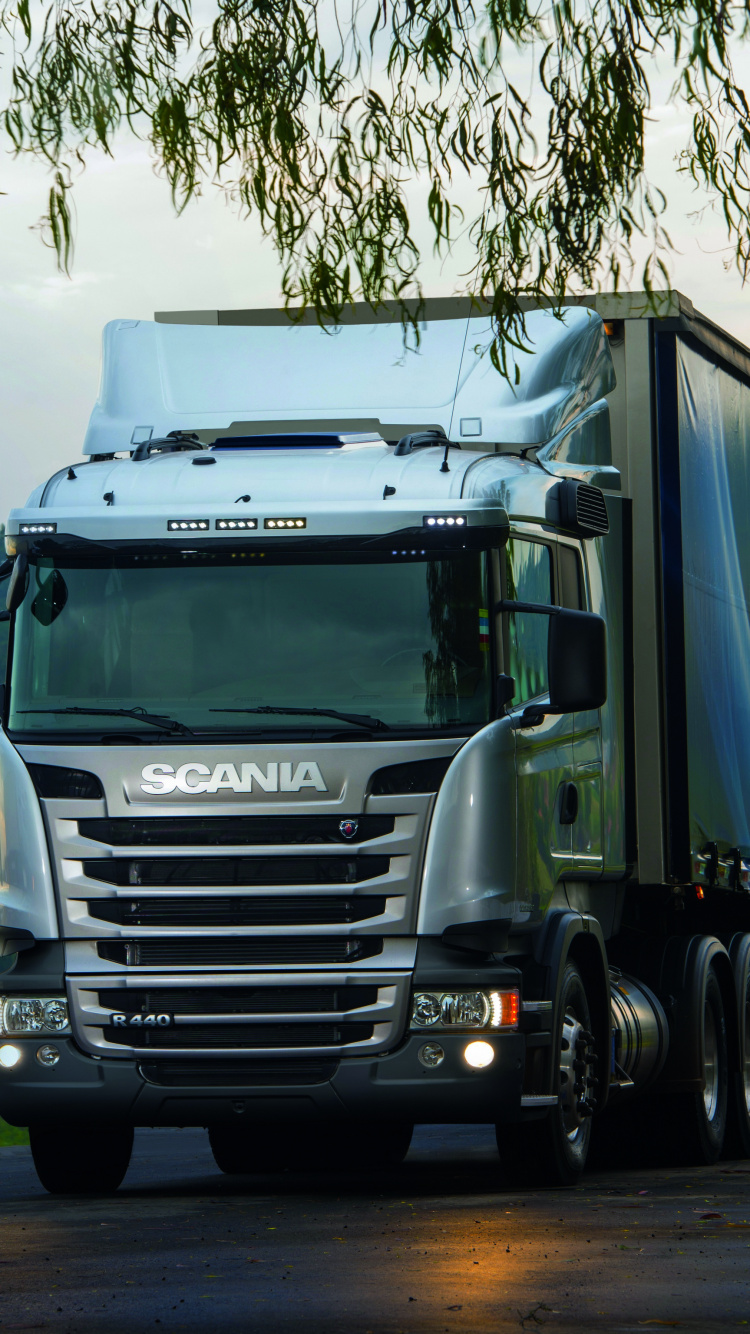 Truck, Road, Semi Trailer Truck, Scania, Transport - Scania R440 , HD Wallpaper & Backgrounds