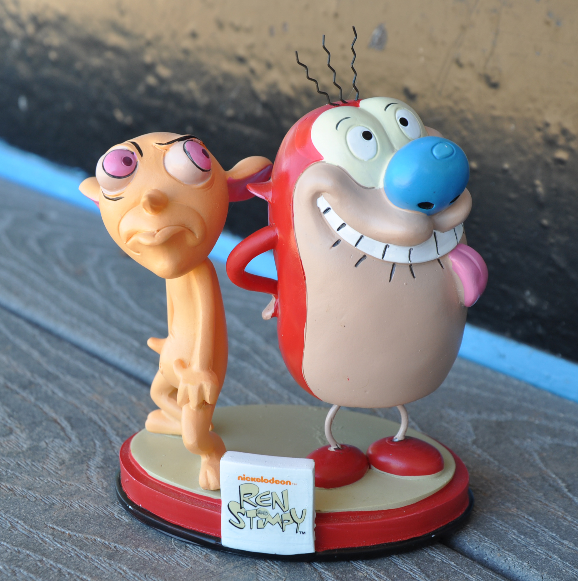 To Purchase The Package Click Here - Ren And Stimpy Figurine , HD Wallpaper & Backgrounds